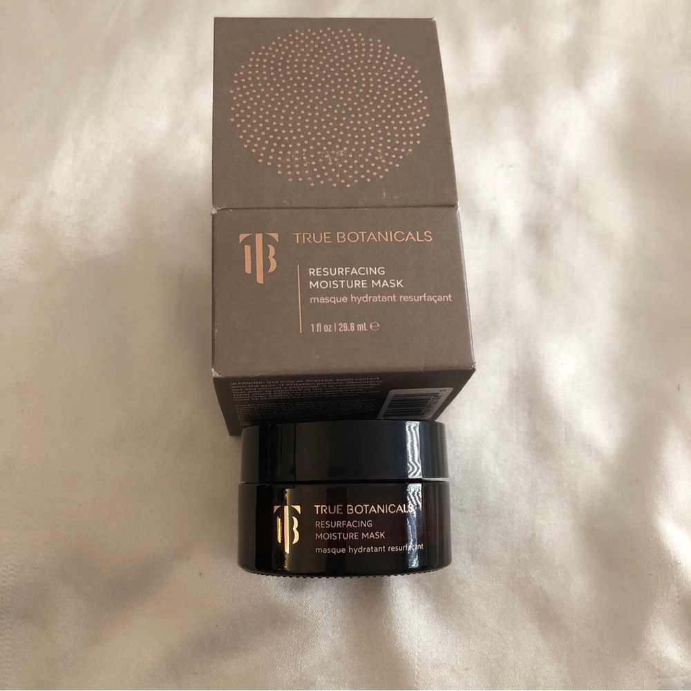 True Botanicals Resurfacing Moisture Mask With Lactic Acid 29.6ml NIB